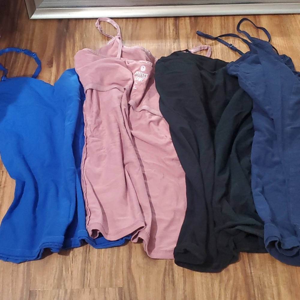 Multiple adjustable tank tops
